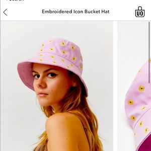 Daisy Lilac Bucket Hat